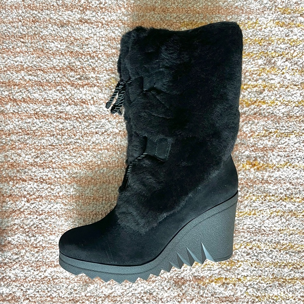 Coach Shearling Womens Winter Boots